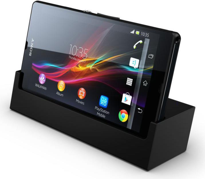 Actual product image Sony Xperia Z (16 GB, Black, 5", 4G)
