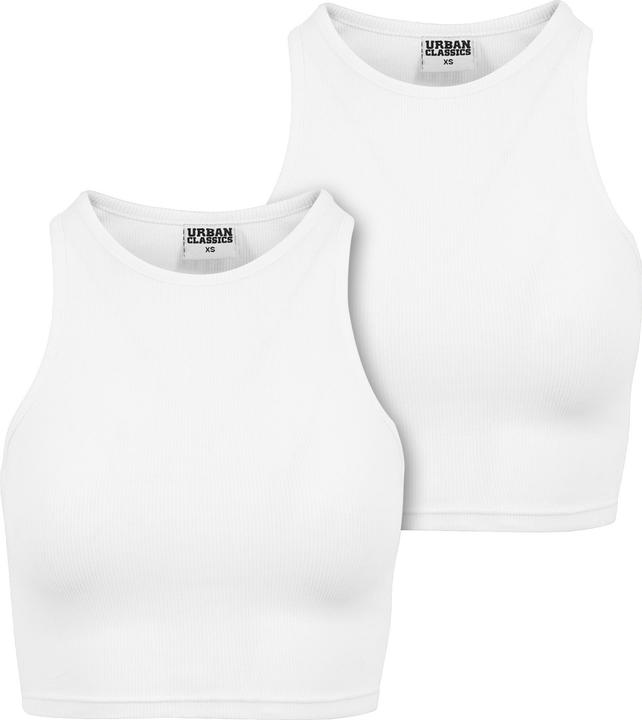 Immagine prodotto Urban Classics Top da donna a costine arricciate 2 pezzi - 19707 (M, L)