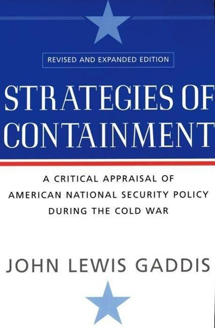Produktbild Strategies of Containment (Englisch, John Lewis Gaddis, 2005)