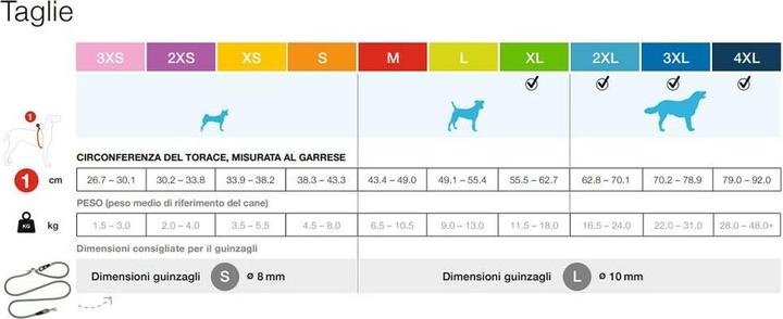 Productafbeelding Curli Belka Comfort Hondentuig Helemaal Nieuw Zwart 4XL (4XL, Hond, Algemeen)