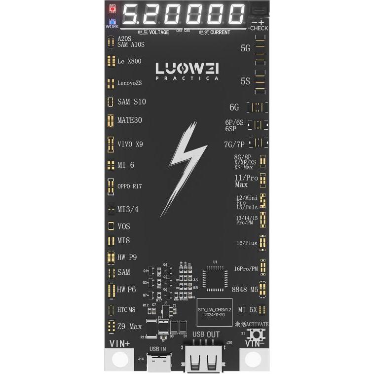 Luowei Akku Activation Board LW-B03 fur iPhone / Android Series, Batteria smartphone