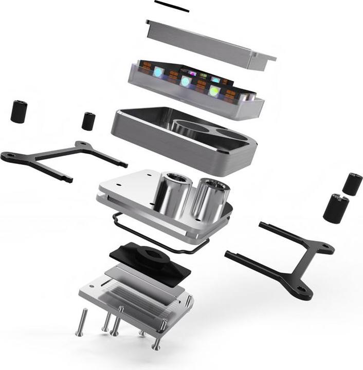 Actual product image Alphacool WAC Core 1 White