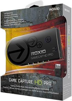 Image du produit Roxio Game Capture HD PRO (PS3, Xbox 360, PC, PS4, Xbox One X, Xbox Series X, Xbox One S, Xbox Series S)