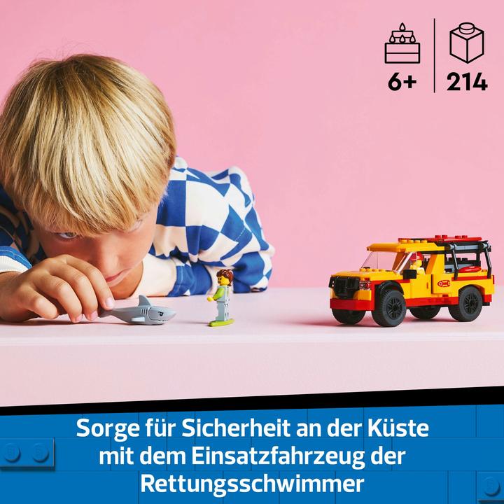 Produktbild LEGO Einsatzfahrzeug der Rettungsschwimmer (LEGO City)
