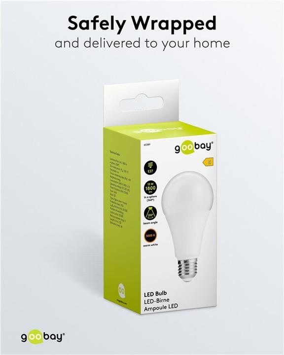Produktbild Goobay LED-Birne (E27, 1800 lm, 1x)