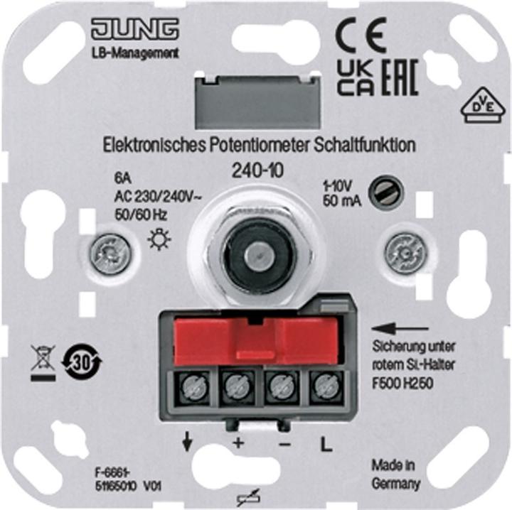 Produktbild JUNG Potentiometer 240-10 elektronisch