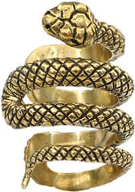 Produktbild Star Piercing Ear Cuff vergoldet Schlange (Messing)