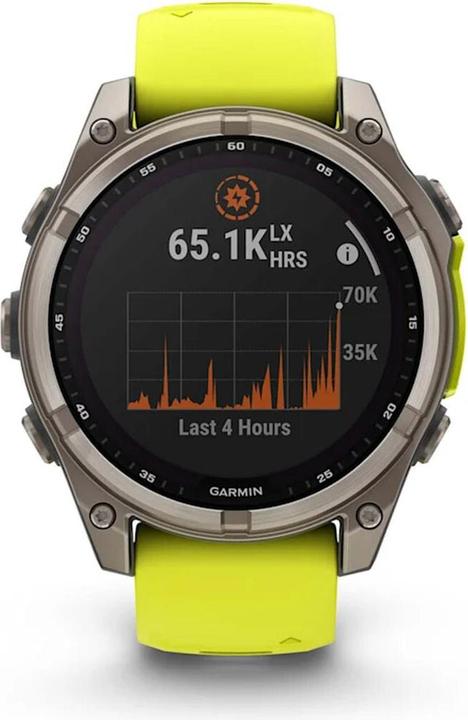 Immagine prodotto Garmin Fenix 8 Solar Sapphire Titanium (47 mm)