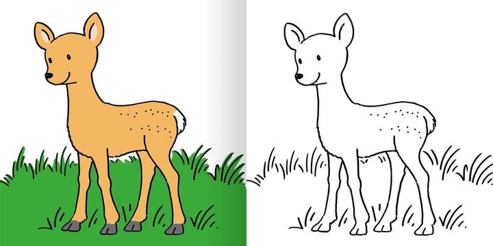 Produktbild Mein erstes dickes Malbuch Lieblingstiere