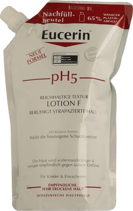 Produktbild Eucerin pH5 Reichhaltige Textur Lotion F Nachfüllbeutel, 400 ml Lotion (Körperlotion, 400 ml)