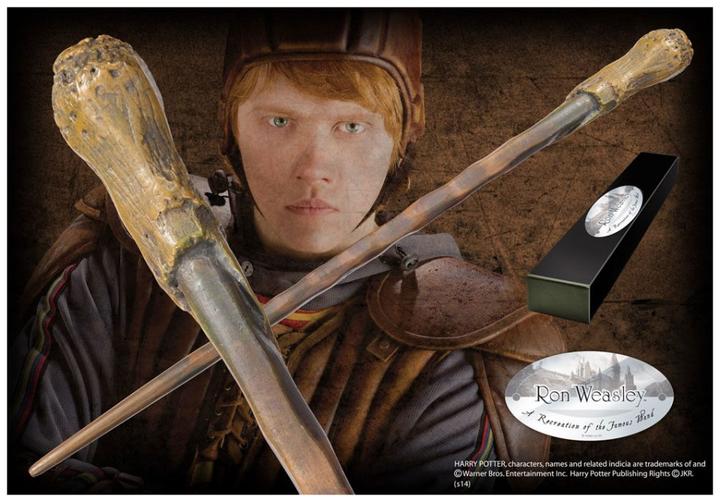 Produktbild Noble Collection Harry Potter Zauberstab Ron Weasley (Charakter-Edition)
