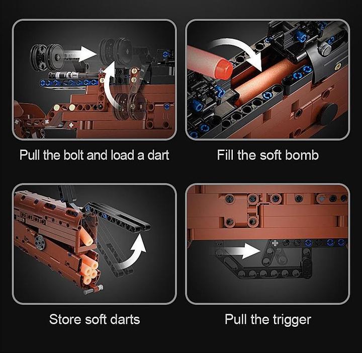 Immagine prodotto Braun CaDA Karabiner 98K Bricks