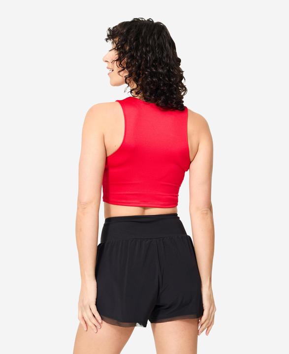Produktbild Domyos Crop Top Damen - rot (L)