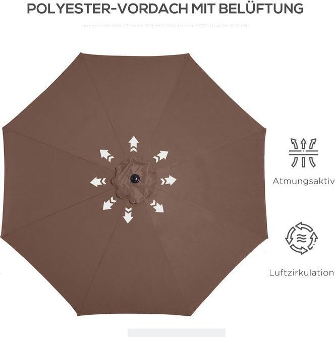 Produktbild Outsunny Knickschirm (3 m)