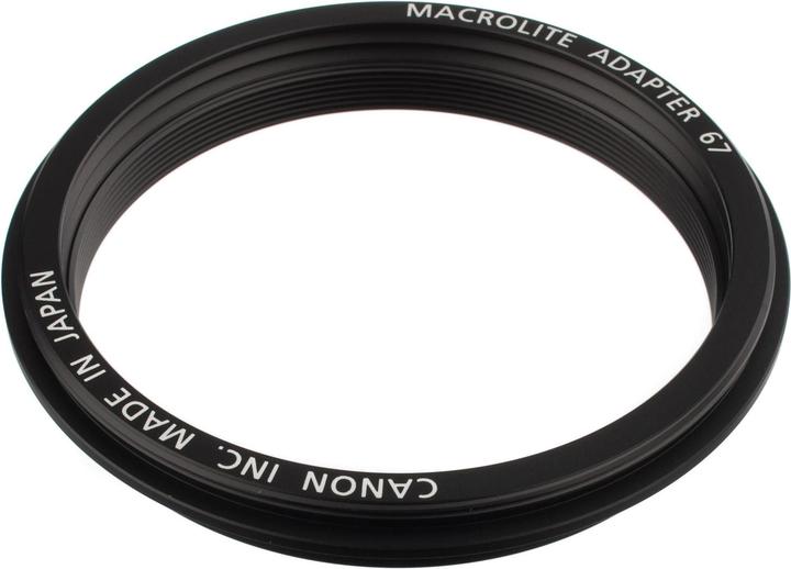 Actual product image Canon 67C Macro Ring Lite to Macro Flash