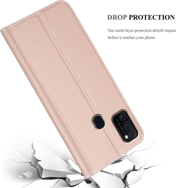 Actual product image Cadorabo Book Classy Style Cover (Samsung Galaxy M30s, Samsung Galaxy M21)