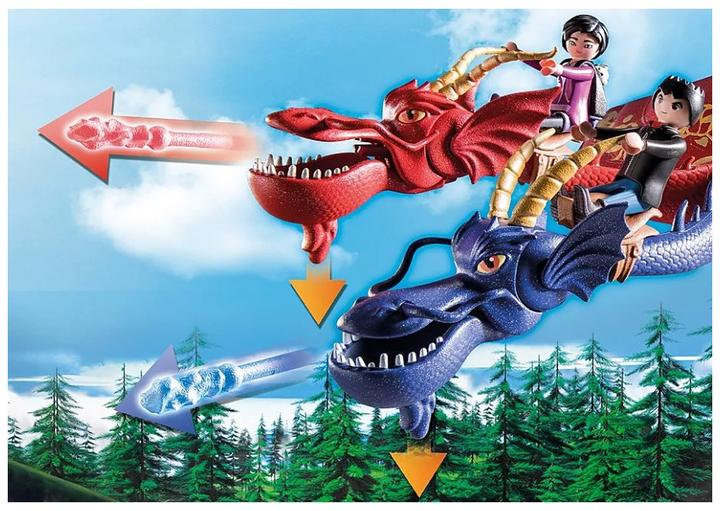 Actual product image Playmobil The Nine Realms - Wu & Wei with Jun (71080, Playmobil Dragons)