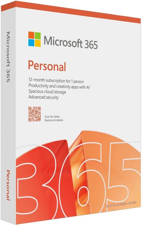 Microsoft MS FPP M365 Personal FY25H2 1 License Medialess 1 Year (EN) (1 User, 12 months)