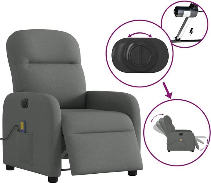 Image du produit vidaXL elektrischer Massagesessel