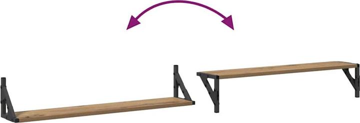 Immagine prodotto vidaXL Wandregale (80 x 15 x 15.50 cm)