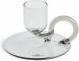 Produktbild HAY Tiny Candleholder Curved - Grey