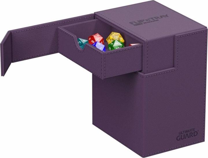 Actual product image Ultimate Guard Flip'n'Tray 133+ XenoSkin Violet