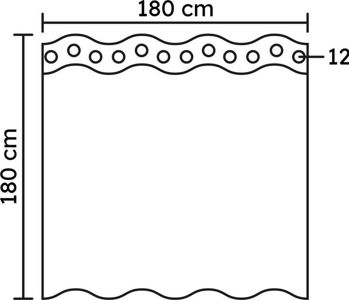 Image du produit Kleine Wolke Floresta (180 x 180 cm)