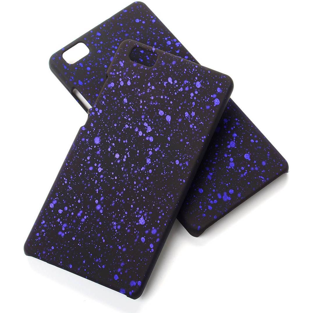Thumbnail - König Design Handy Hülle Schutz Case Bumper Schale Rahmen für Huawei P8 Lite 3D Sterne Lila (Huawei P8 Lite), Smartphone...