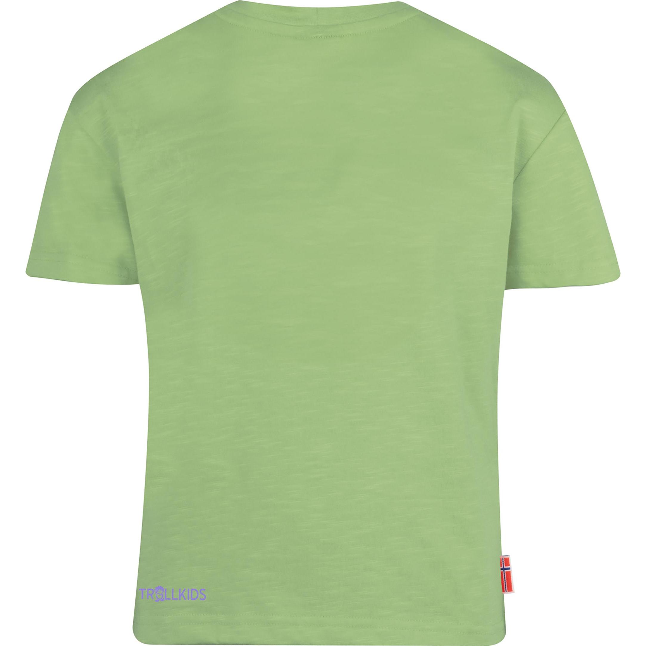 Thumbnail - Trollkids, Unisex, Shirt, Halsafjord, Grün, (140)