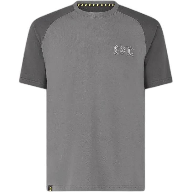 Safety Jogger, Uomini, Maglietta, Maglietta AC/DC, Grigio, (L)
