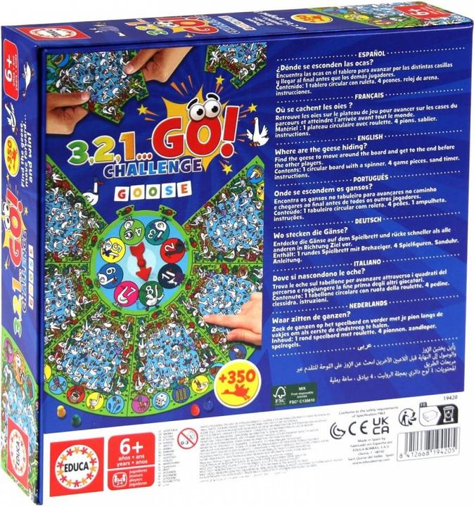 Actual product image Educa 19420 (Spanish, French, Portuguese, English)