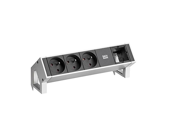 Image du produit Bachmann DESK2 - 3xUTE/French & 1xEmpty (3x, CEE 7/3, PECO 7/5)