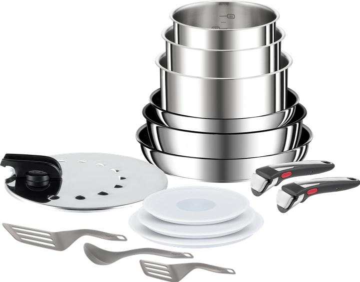 Produktbild Tefal Ingenio Preference On (28 cm, Pfannenset + Topfset, Edelstahl)