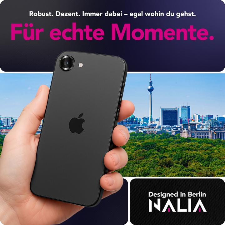Immagine prodotto Nalia Focus.Pro CLX - Kameraschutz Linsenglas Reflexionsfrei - Camera Lens Protector (1 Pezzo/i, Apple iPhone 16e)