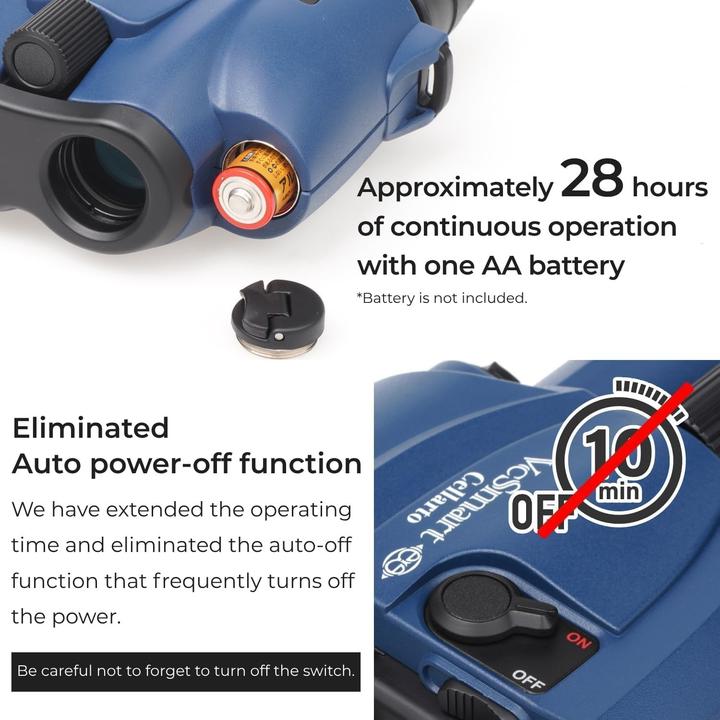 Produktbild Kenko Stabilisierter 12x21 Fernglas mit automatischer Bildstabilisierung für Vogel- und Sternbeobachtung (12x, 21 mm)