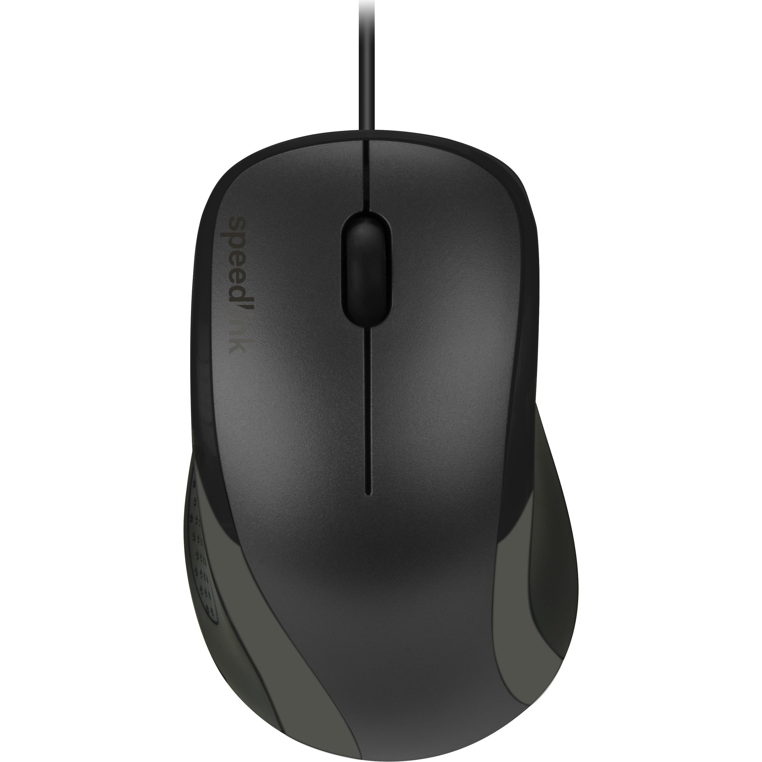 Speedlink Kappa (Kabelgebunden), Maus, Schwarz