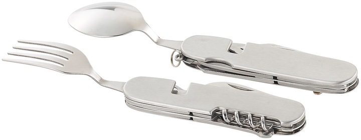 Produktbild Semptec 3er-Set 14in1-Edelstahl-Klappbestecke und Taschenmesser
