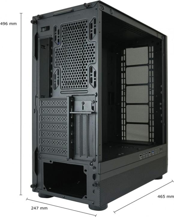 Produktbild LC-Power Gehäuse Gaming 900W Lumaxx Light White (ATX, E-ATX, Micro-ITX, Mini-ITX)