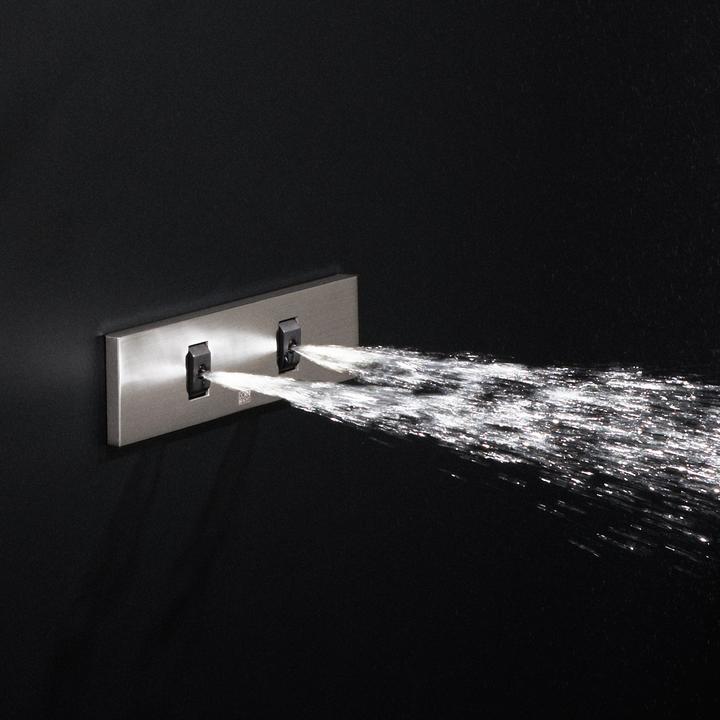 Produktbild Dornbracht WATER FAN horizontal UP-Seitenbrause, 36512979 (10 l/min)