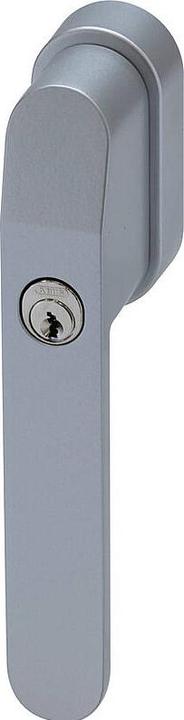 Actual product image Abus FG400 S AL0125 lockable window handle, silver Window handle, silver