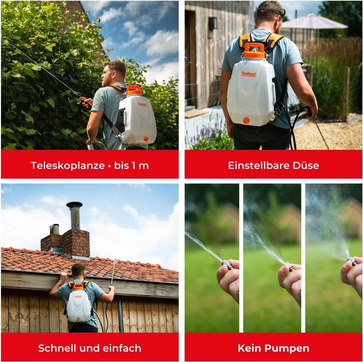 Produktbild Garden Lights Rückensprühgerät - Akkubetrieben - 12 L (12 l)
