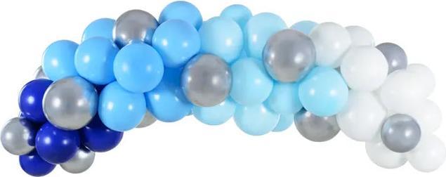 Immagine prodotto Partydeco Palloncino argento lucido, Ø 30 cm, 10 pezzi (50 x)