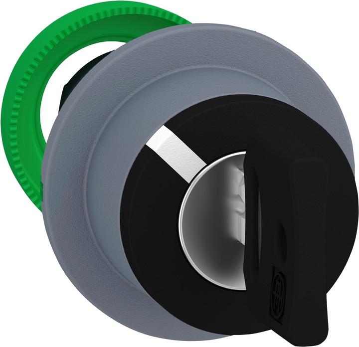 Actual product image Schneider Electric Key switch, front, plastic, 2- ZB5FG6C0