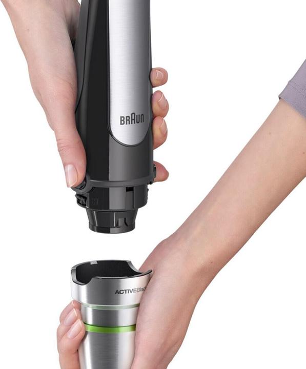 Actual product image Braun Blender MultiQuick 7 MQ7045X Silver Black