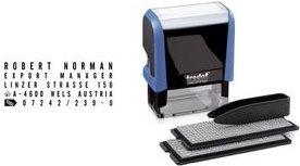 Actual product image Trodat TypomaticLine Printy 4.0, self-inking stamp for self-setting