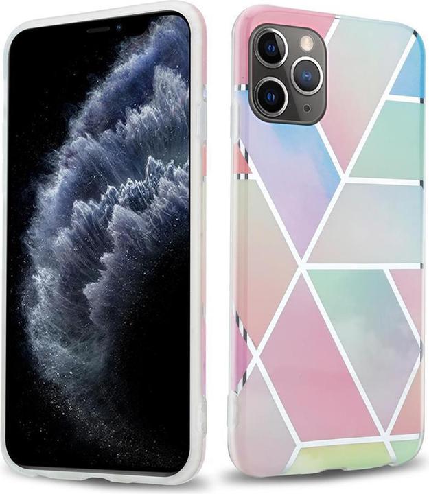 Actual product image Cadorabo IMD TPU Colorful Marble Cover (Apple iPhone 11 Pro Max)