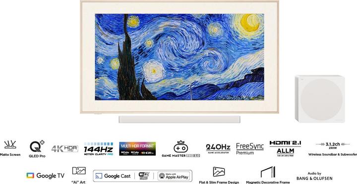 Produktbild TCL 55A300 PRO NXTVision (55A300 PRO) (55", QLED, 4K, 2024)