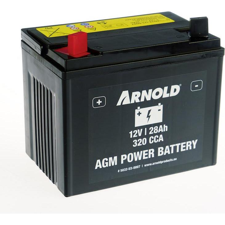 Arnold Batteria AZ107 - AGM U1-320 SLA, +polo sinistro, Batterie + pile