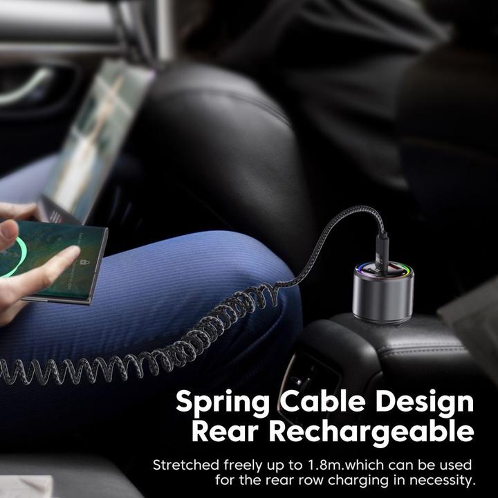 Produktbild Tech-Protect Cable UB20T ULTRABOOST TYPE-C CABLE PD100W/5A 180CM Black (1.80 m, 100 W)