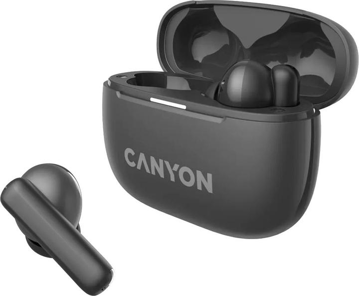 Produktbild Canyon TWS-10, On Go, 10 ANC, True Wireless Bluetooth in-ear headphones, charging station in (Aktive Geräuschunterdrückung, 2 h, Kabellos)